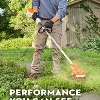 Stihl string trimmer — Performance you can see