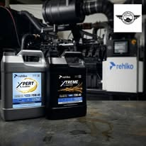 Rehlko engine oil bottles